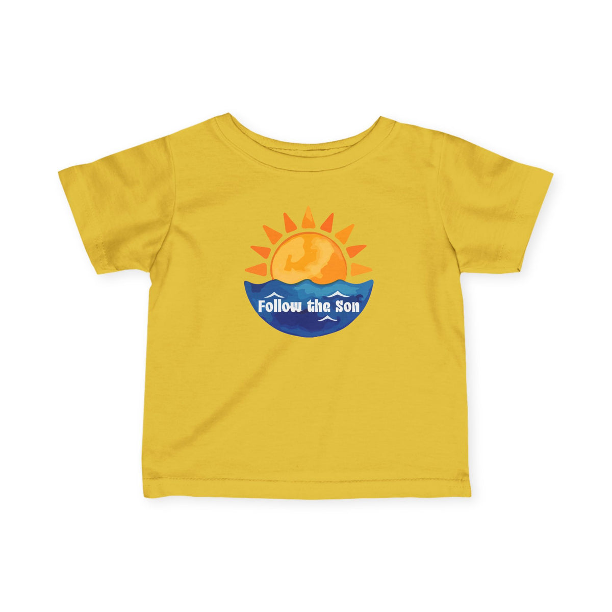 Infant Tee — "Follow the Son" Sunshine Baby Shirt