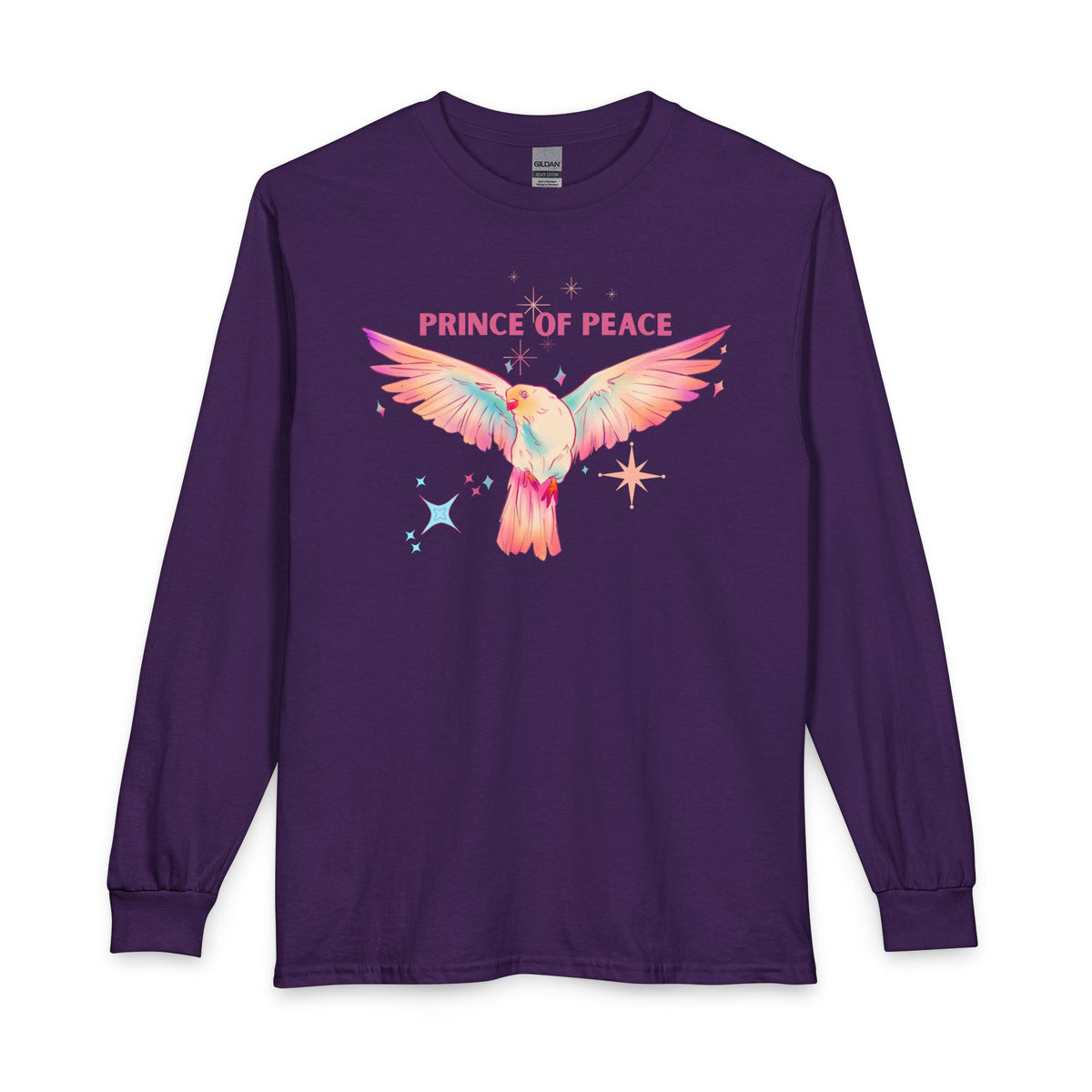 Prince of Peace Long Sleeve Tee — Pastel Dove Christian Shirt