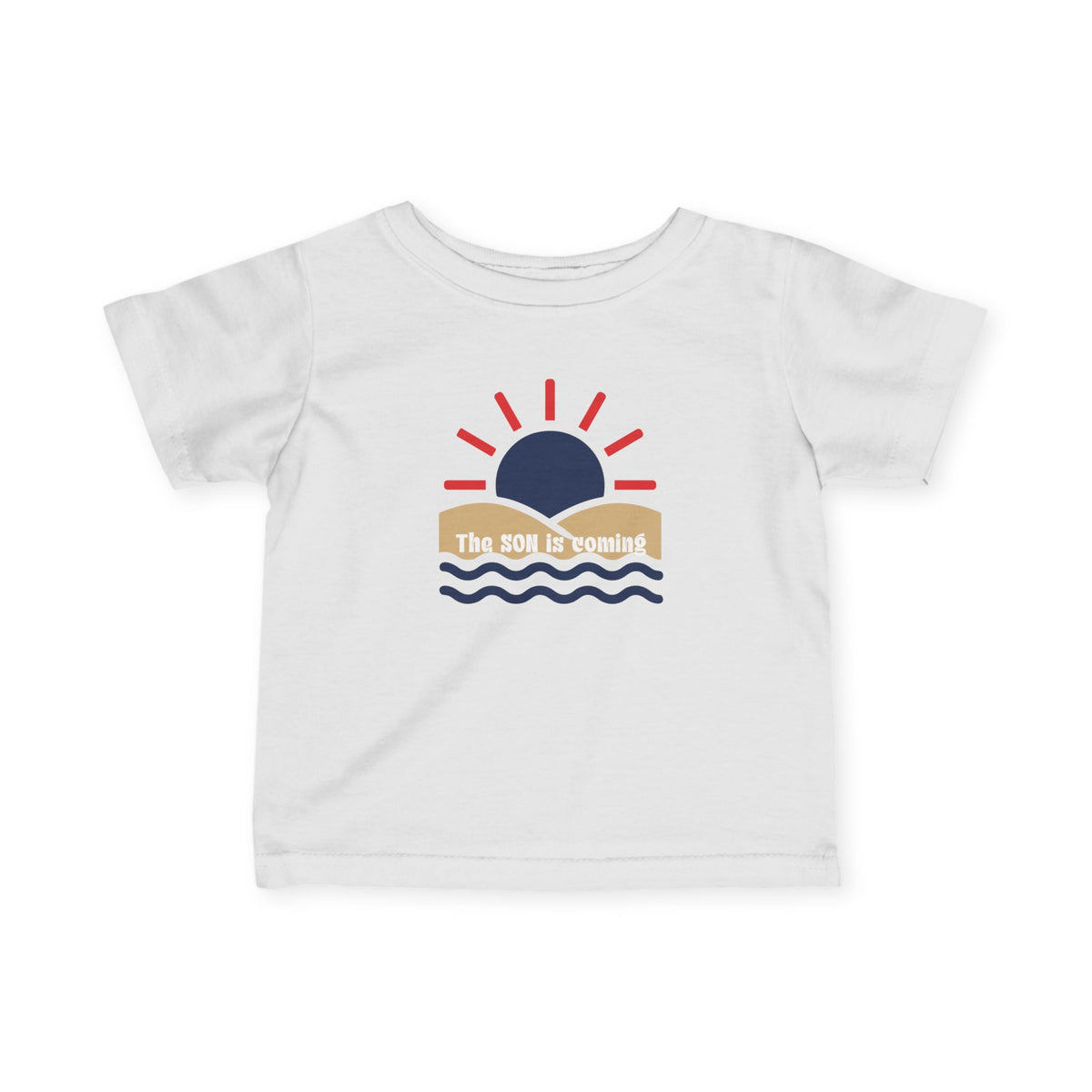 Infant Tee — "The Sun Is Rising" Sunrise Baby T-Shirt