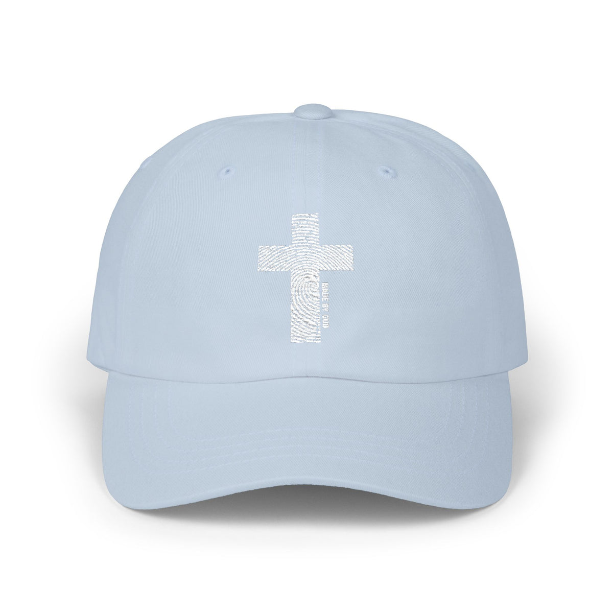PINK/ Multi colors Classic Dad Cap with Distressed Cross Embroidery-Baseball Hat