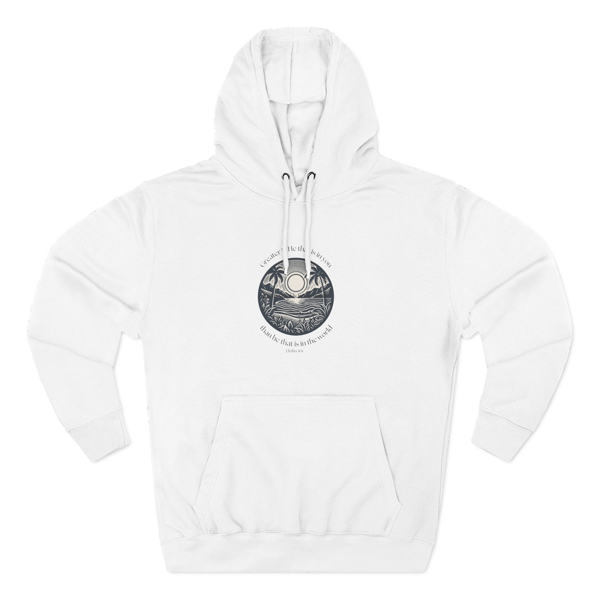 Scenic Sunrise Circle Graphic Hoodie