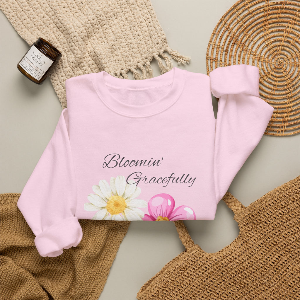 Bloomin' Gracefully Floral Sweatshirt
