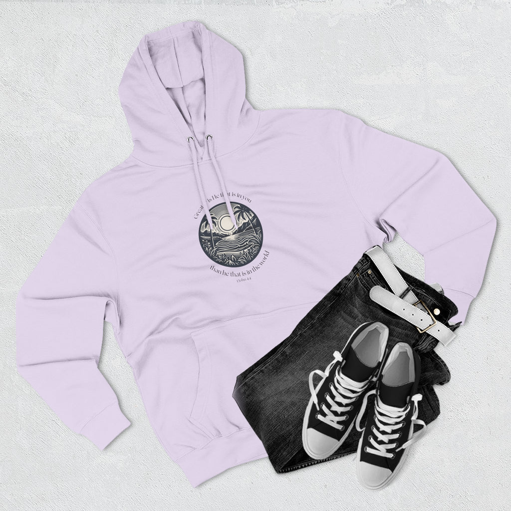 Scenic Sunrise Circle Graphic Hoodie