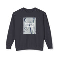 Crewneck Sweatshirt — "Step Into Your Purpose Era" Inspirational Beach Footprints Design