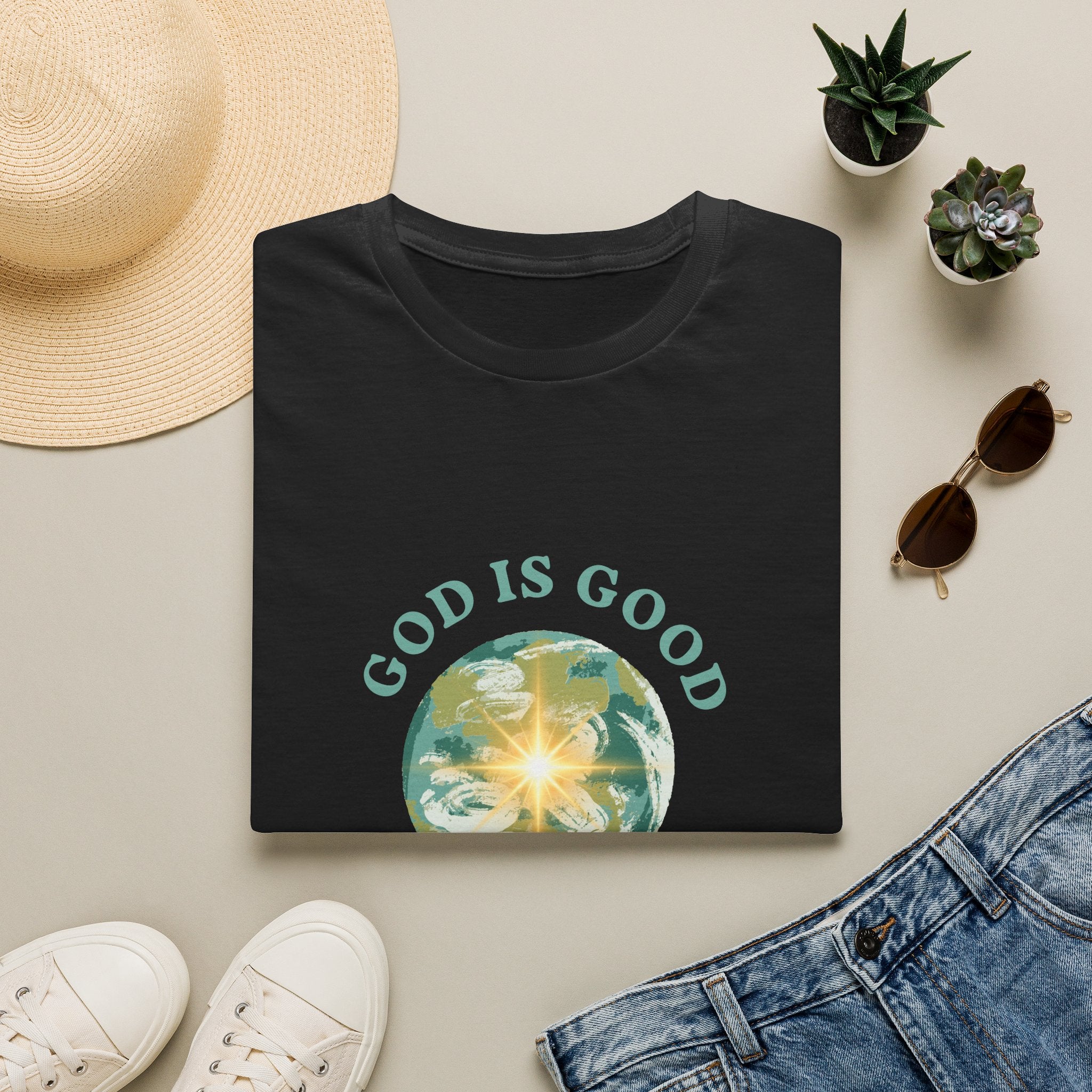 God Is Good T-Shirt — Inspirational Faith Graphic Tee