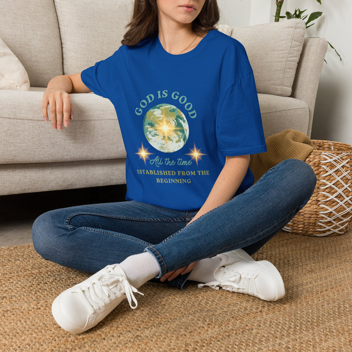 God Is Good T-Shirt — Inspirational Faith Graphic Tee