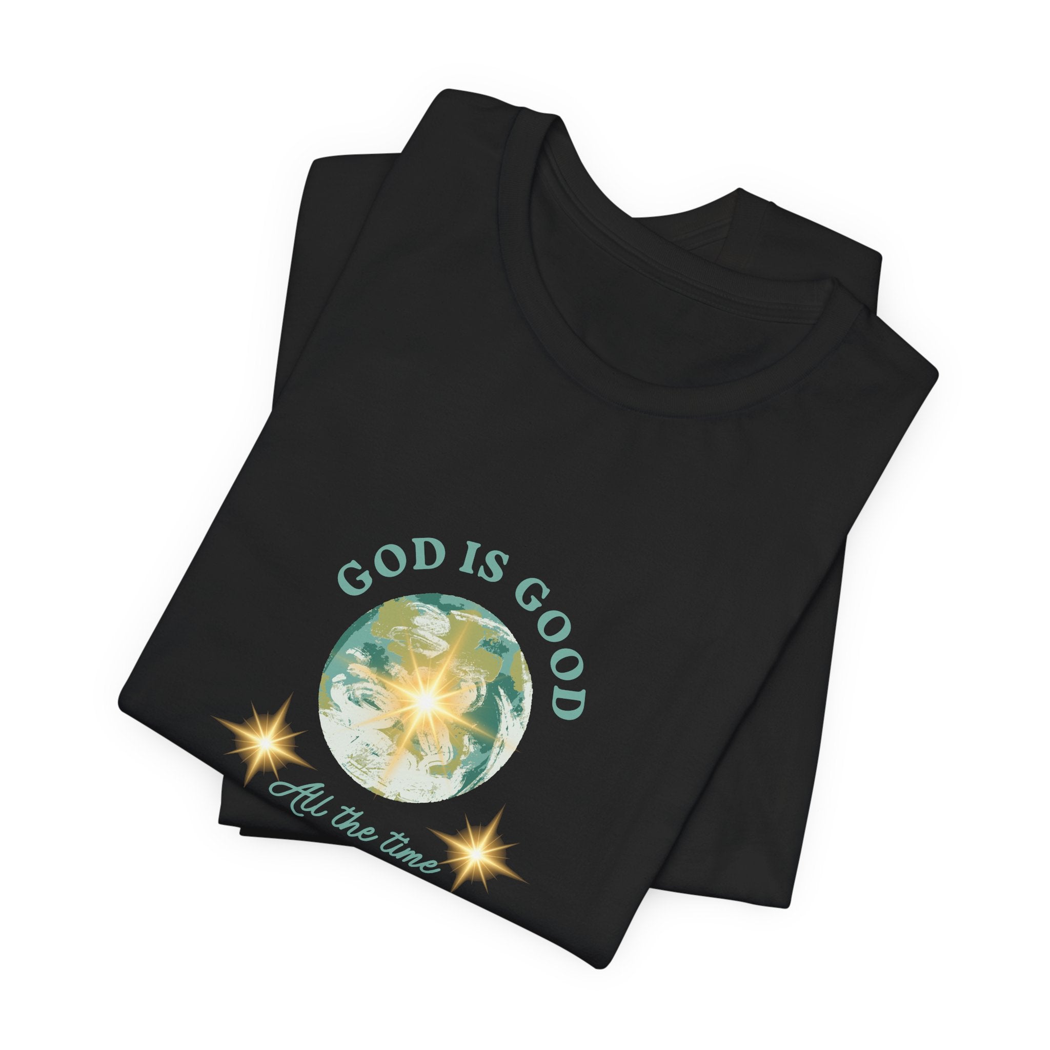 God Is Good Tee — Faith-Based Inspirational Short Sleeve Shirt