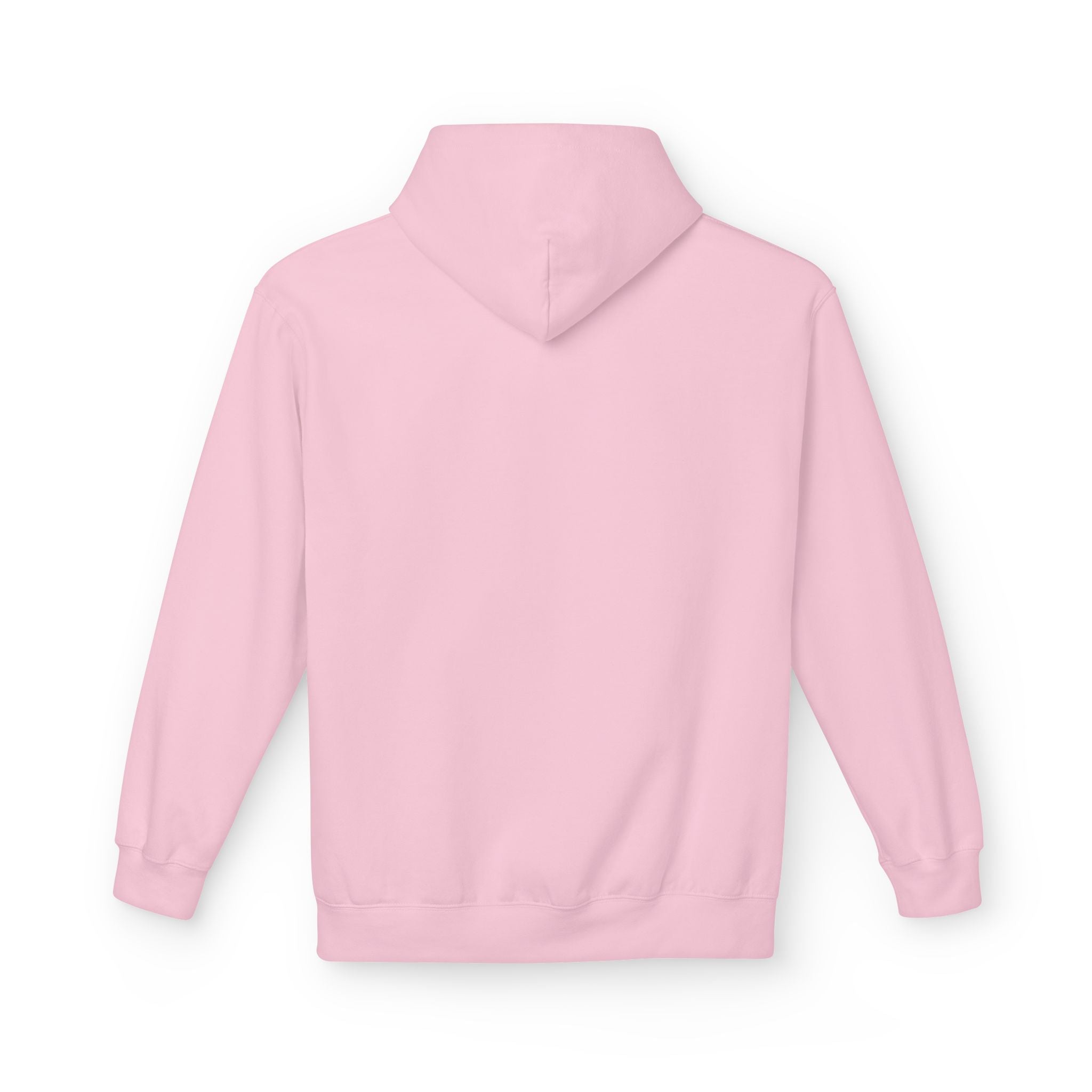Minimalist Cross & Heart Hoodie — 'Jesus in my heart, coffee in my blood' Christian Faith Pullover