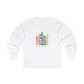 Long Sleeve Tee — Pastel Cactus Design with 'No More Empty Shells'
