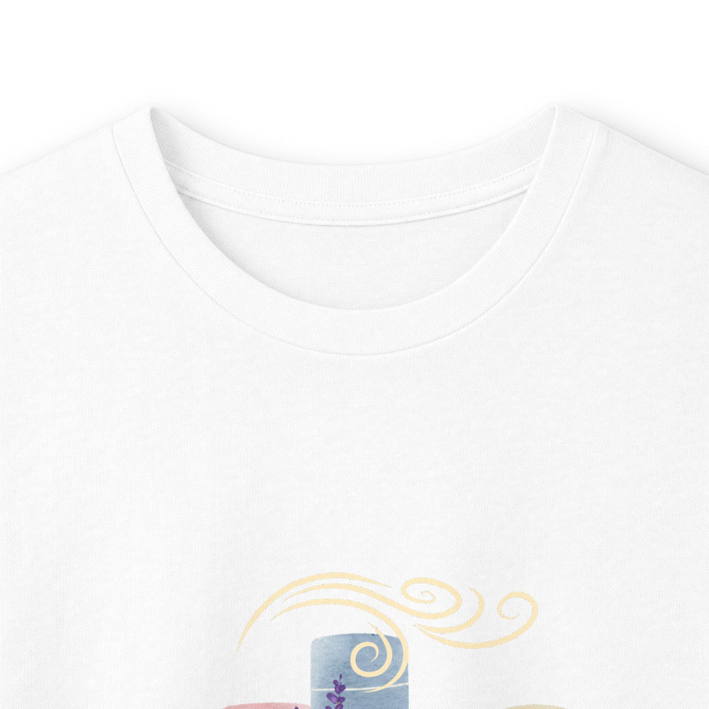 Long Sleeve Tee — Pastel Cactus Design with 'No More Empty Shells'