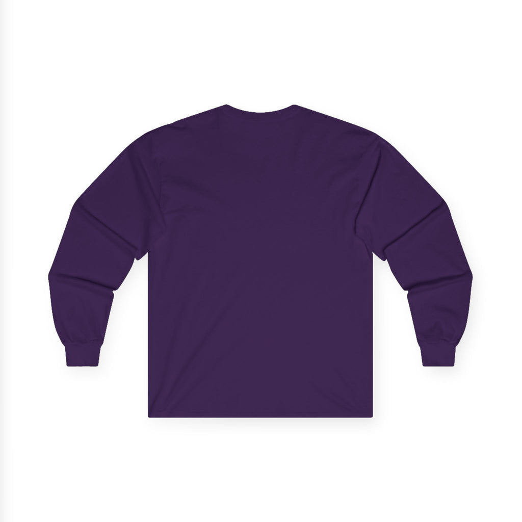 Long Sleeve Tee — Pastel Cactus Design with 'No More Empty Shells'