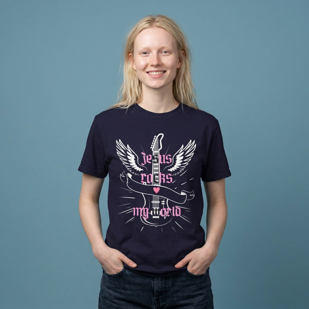 Jesus Rocks My World T-Shirt