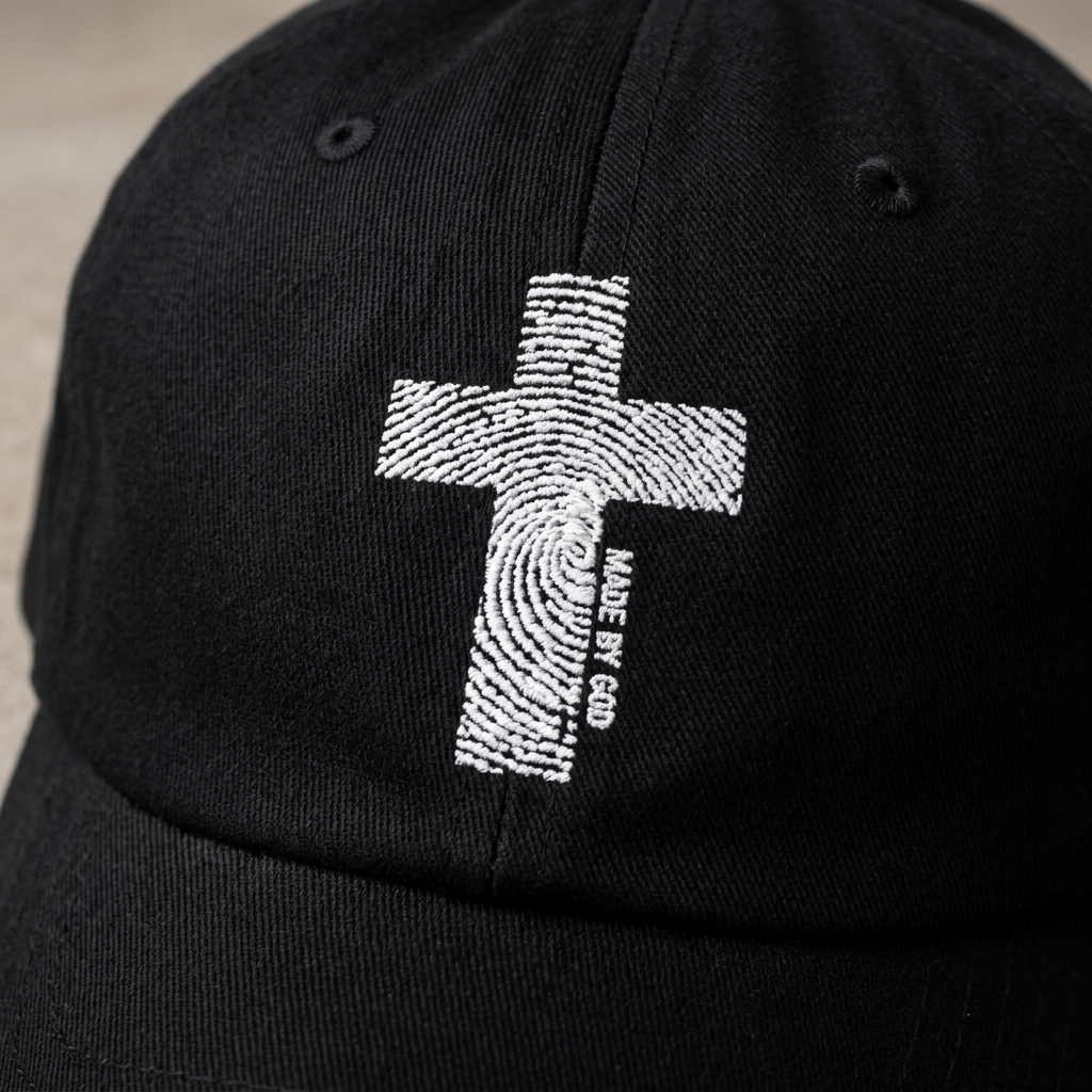 PINK/ Multi colors Classic Dad Cap with Distressed Cross Embroidery-Baseball Hat