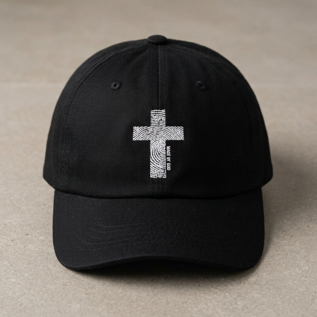 PINK/ Multi colors Classic Dad Cap with Distressed Cross Embroidery-Baseball Hat