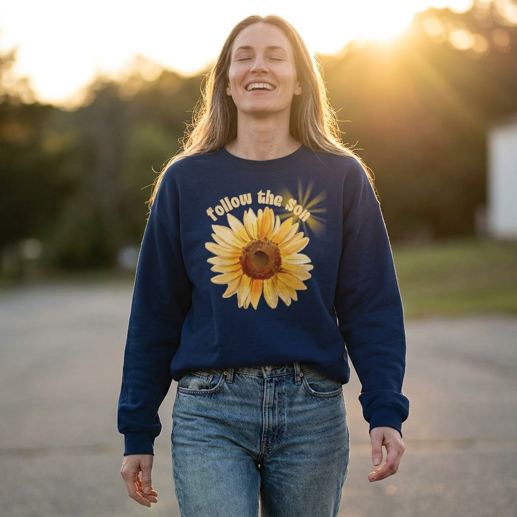 Sunflower "Follow the Son" Crewneck Sweatshirt