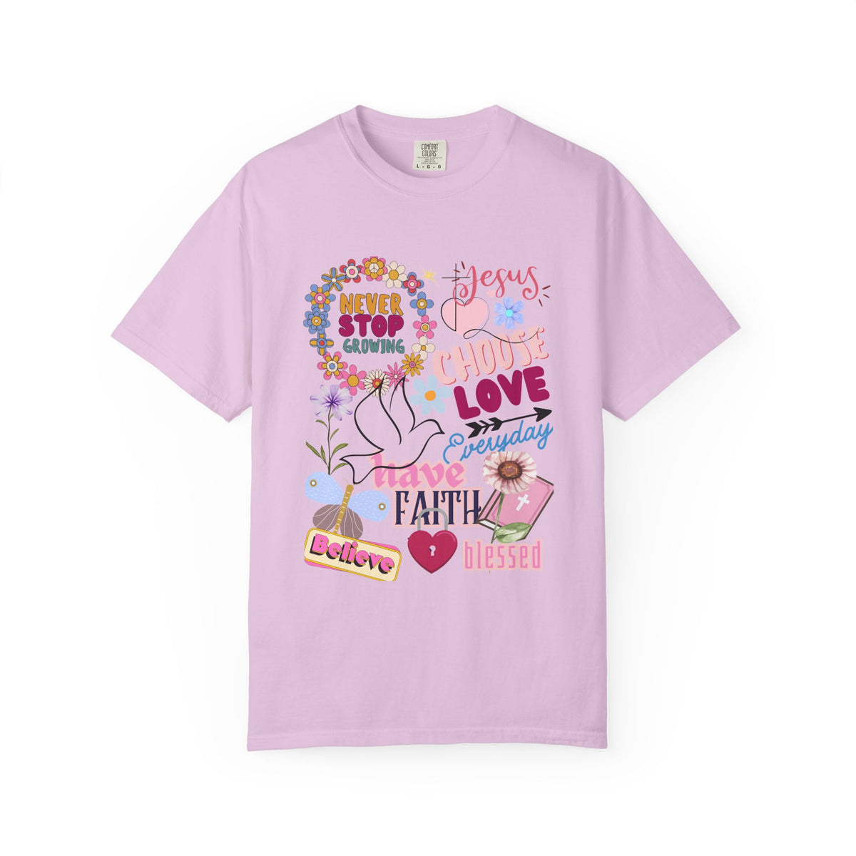 Faith & Love Graphic T-Shirt — "Choose Love" Inspirational Christian Tee