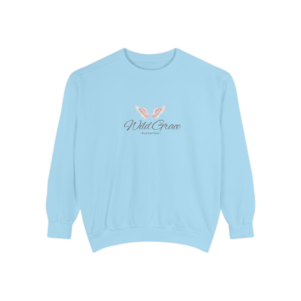 Wild Grace Sweatshirt - Angel Wings Graphic Crewneck