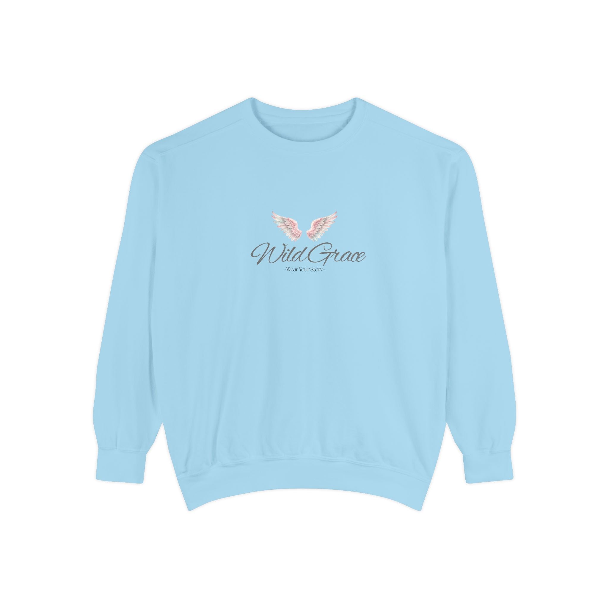 Wild Grace Sweatshirt - Angel Wings Graphic Crewneck
