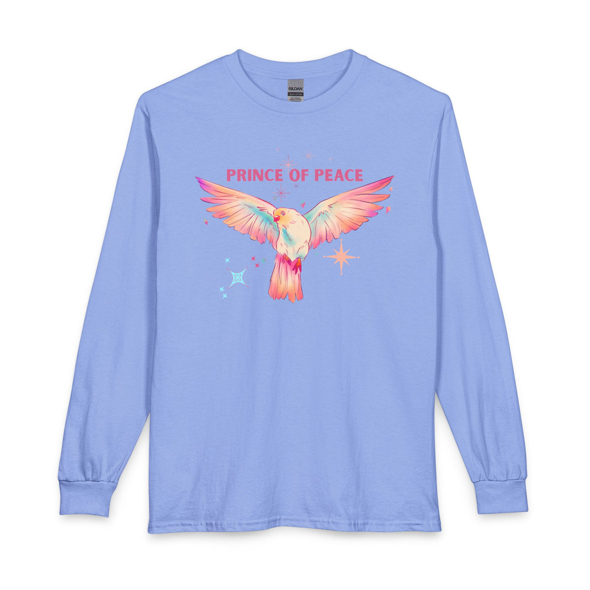 Prince of Peace Long Sleeve Tee — Pastel Dove Christian Shirt