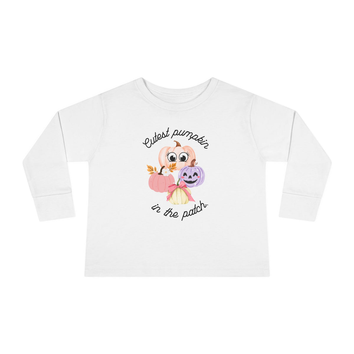 Cutest Pumpkin Patch Toddler Long Sleeve Tee