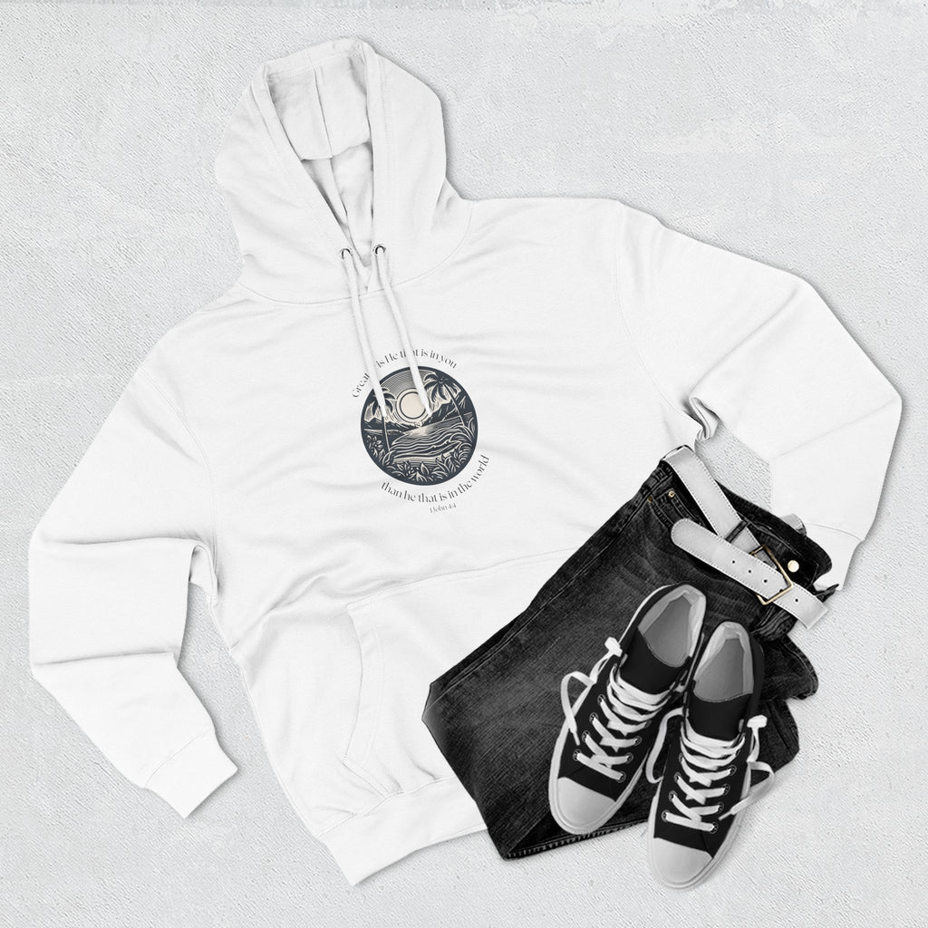 Scenic Sunrise Circle Graphic Hoodie