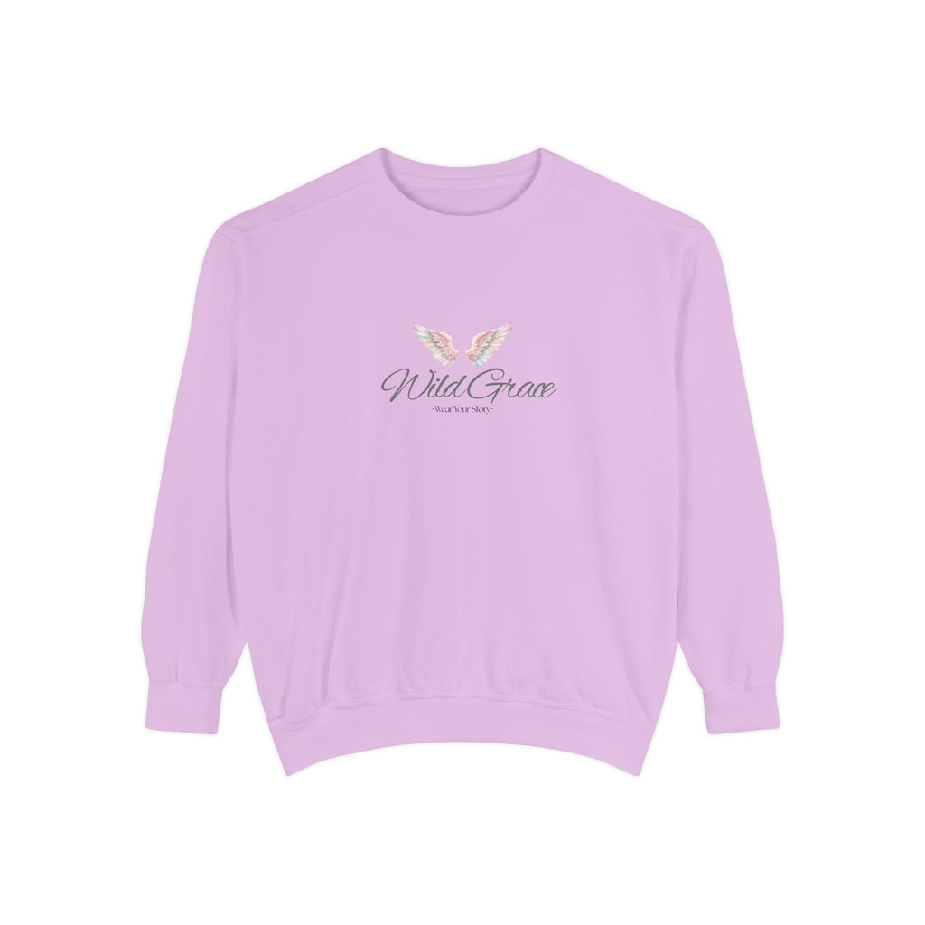 Wild Grace Sweatshirt - Angel Wings Graphic Crewneck