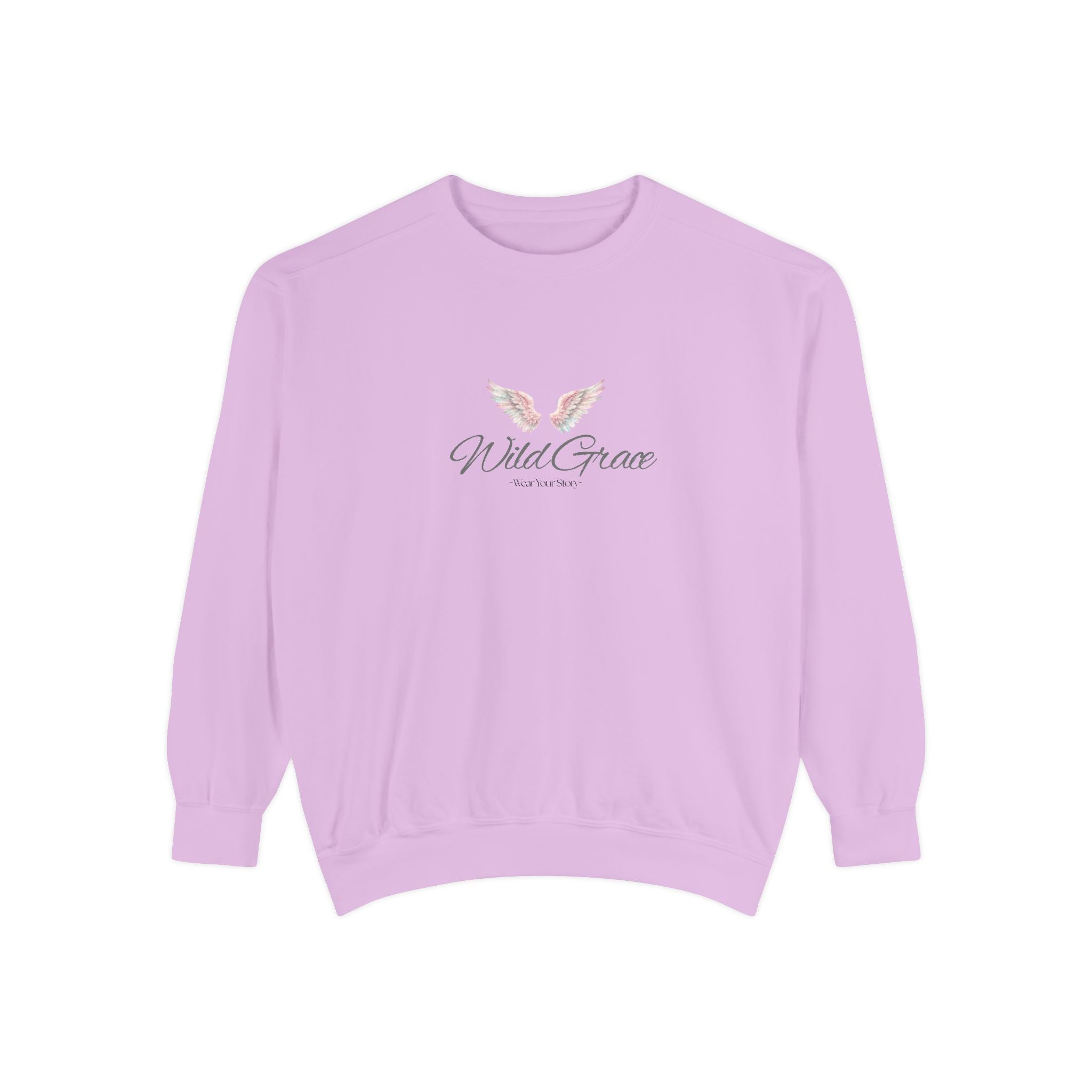 Wild Grace Sweatshirt - Angel Wings Graphic Crewneck