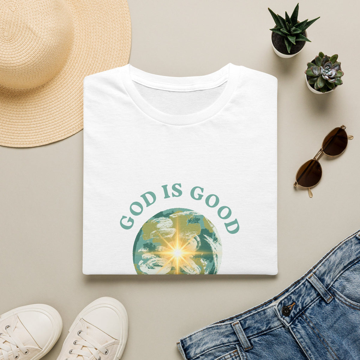 God Is Good T-Shirt — Inspirational Faith Graphic Tee