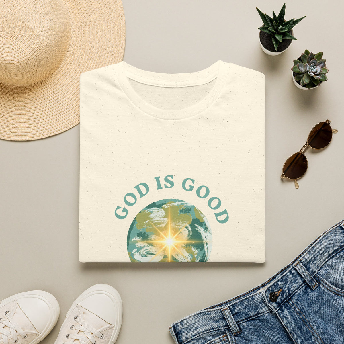 God Is Good T-Shirt — Inspirational Faith Graphic Tee