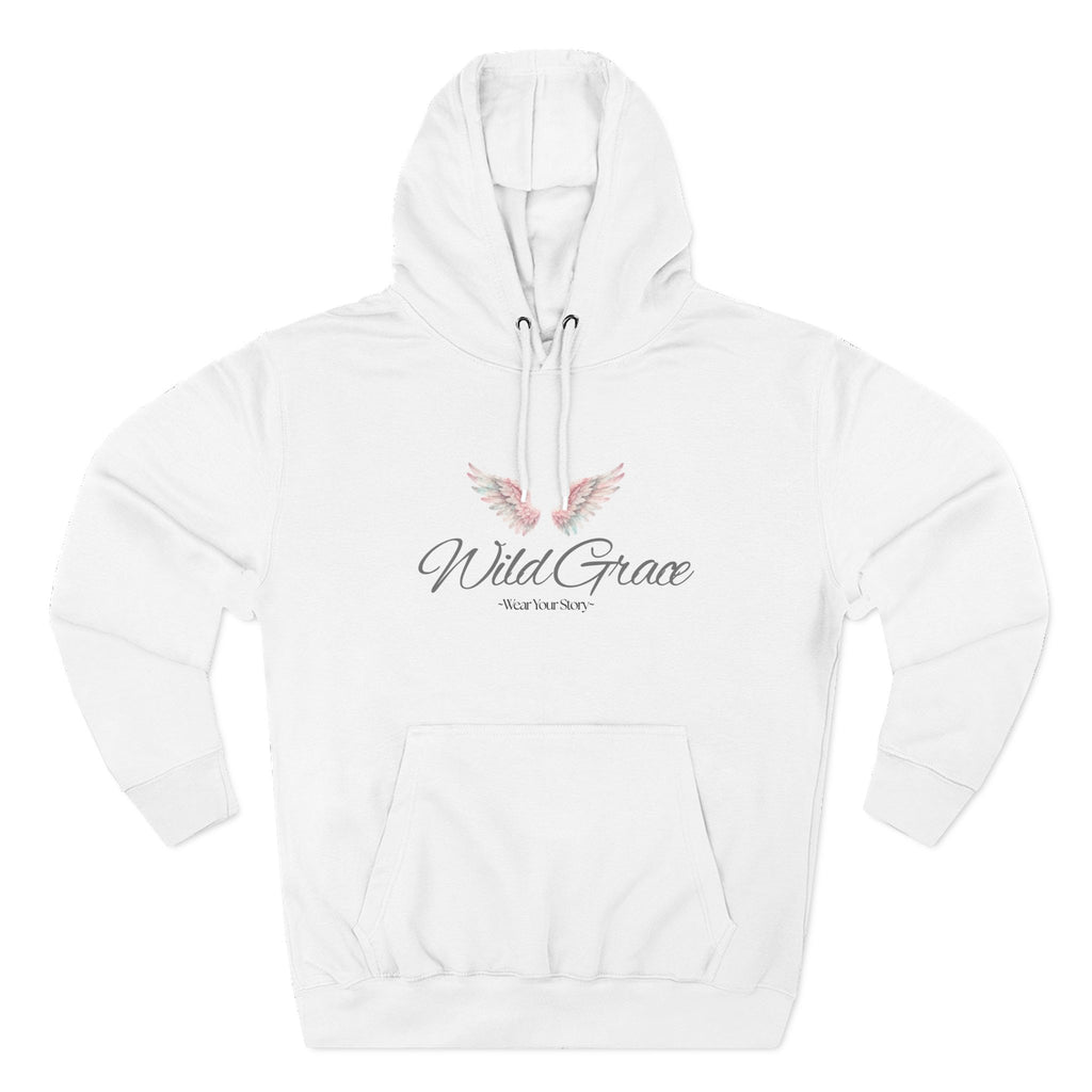 Three-Panel Fleece Hoodie