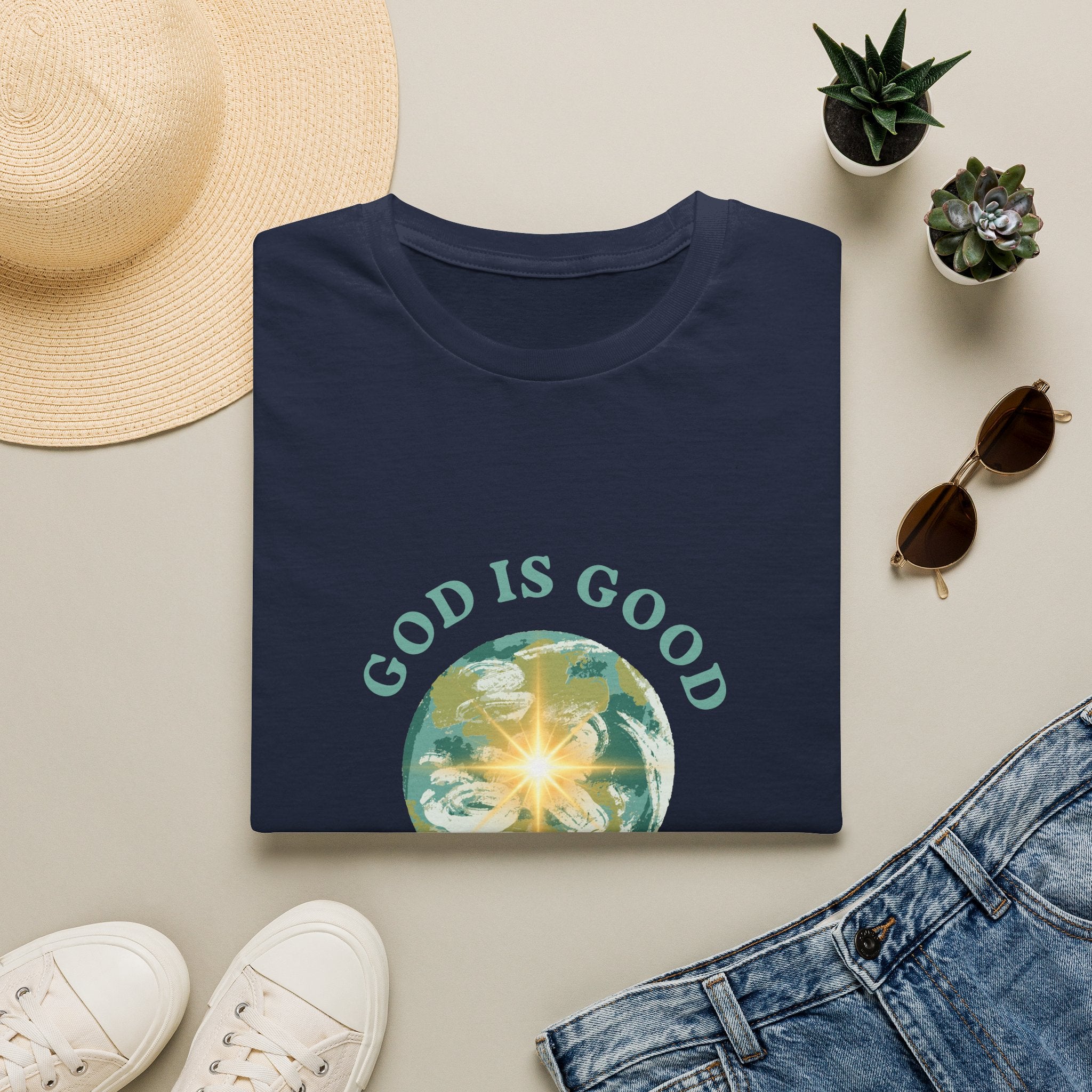 God Is Good T-Shirt — Inspirational Faith Graphic Tee