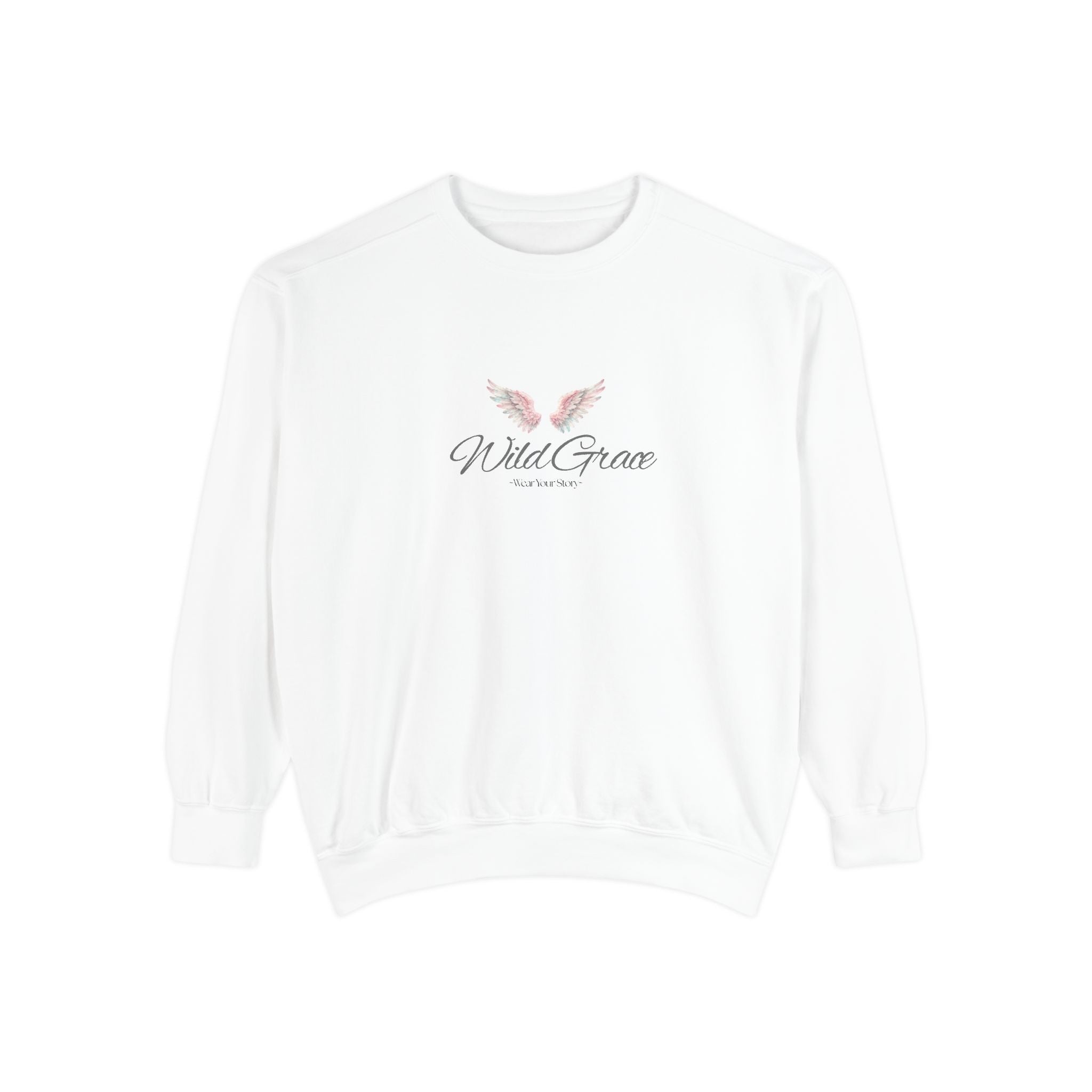 Wild Grace Sweatshirt - Angel Wings Graphic Crewneck